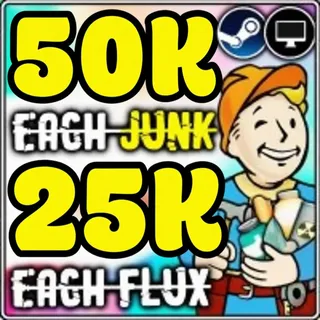 [PC] Junk bundle[All 35 Junks each 50000 + 5 type of fluxes each 25000]