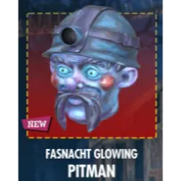 Fasnacht Glowing Pitman mask (NEW 2026)