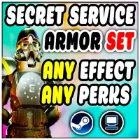 Secret service set /Any gold bullion armor set [No acc share] [Fast]