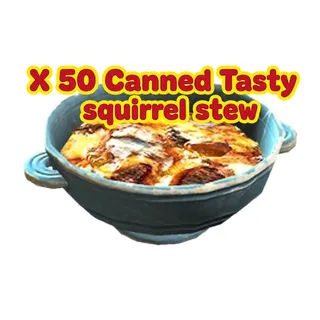 X50 Canned Tasty Squirrel Stew