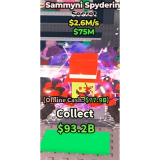 tung+galactic sammyni spyderini