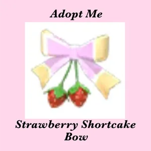 STRAWBERRY SHORTCAKE BOW