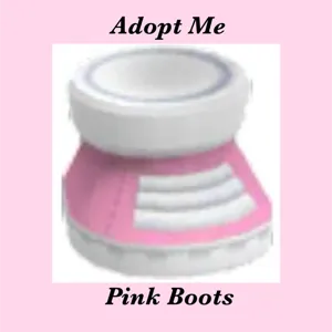 ADOPT ME PINK BOOTS