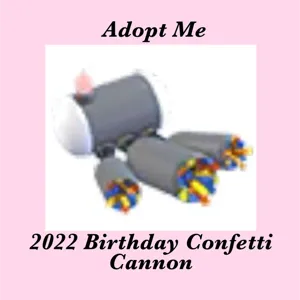 BIRTHDAY CONFETTI CANNON