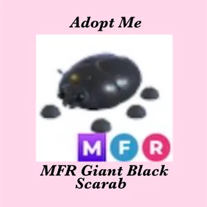 MFR GIANT BLACK SCARAB