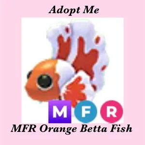 MFR ORANGE BETTA FISH