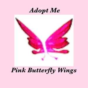 PINK BUTTERFLY WINGS
