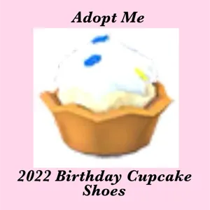 BIRTHDAY CUPCAKE SHOES