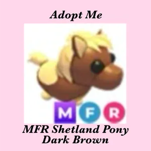 MFR SHETLAND PONY DB