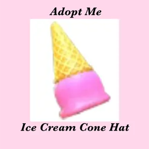 ICE CREAM CONE HAT