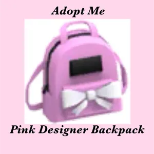 PINK DESIGNER BACKPACK