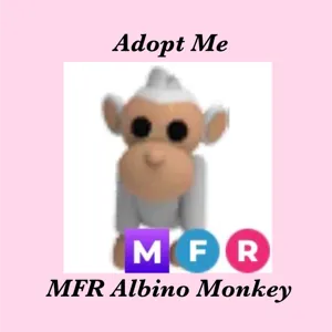 MFR ALBINO MONKEY