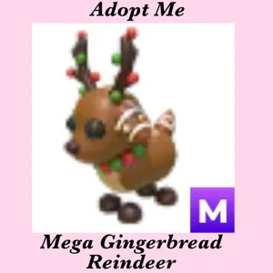 M GINGERBREAD REINDEER