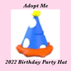 2022 BIRTHDAY PARTY HAT