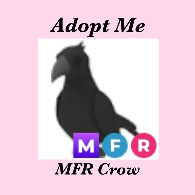 MFR CROW - Adopt Me! Game Item - Gameflip
