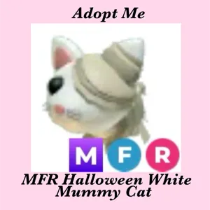 MFR WHITE MUMMY CAT
