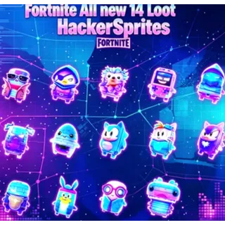 Fortnite Sprite   All new 14 Loot Hacker Sprites