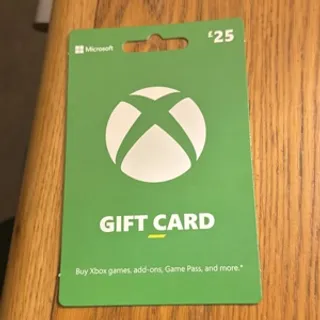 £25.00 Xbox Gift Card