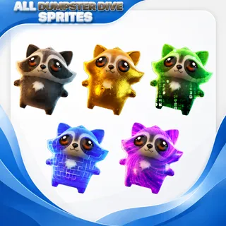 All Dumpster Dive Sprites | LEVEL 5 MASTERED | AVAILABLE NOW | KEEP FOREVER