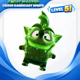 Cheat Master Crash Bandicoot Sprite | LEVEL 5 MASTERED | AVAILABLE NOW | KEEP FOREVER