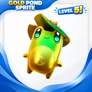 Gold Pond Sprite | LEVEL 5 MASTERED | AVAILABLE NOW | KEEP FOREVER