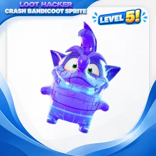 Loot Hacker Crash Bandicoot Sprite | LEVEL 5 MASTERED | AVAILABLE NOW | KEEP FOREVER