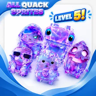 All Quack Sprites | LEVEL 5 MASTERED | AVAILABLE NOW | KEEP FOREVER