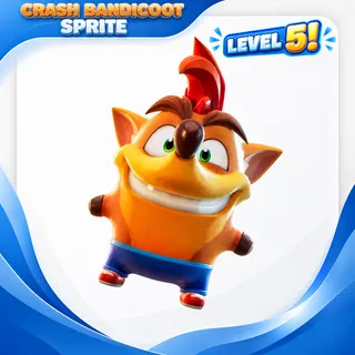 Crash Bandicoot Sprite | LEVEL 5 MASTERED | AVAILABLE NOW | KEEP FOREVER