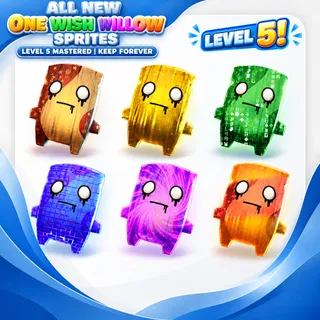 All One Wish Willow Sprites | LEVEL 5 MASTERED | AVAILABLE NOW | KEEP FOREVER
