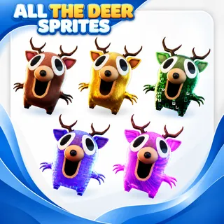 All The Deer Sprites | LEVEL 5 MASTERED | AVAILABLE NOW | KEEP FOREVER