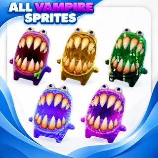 All Vampire Sprites | LEVEL 5 MASTERED | AVAILABLE NOW | KEEP FOREVER