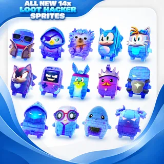 All 14 New Loot Hacker Sprites (LVL 5)