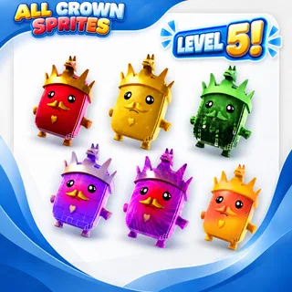 All Crown Sprites | LEVEL 5 MASTERED | AVAILABLE NOW | KEEP FOREVER
