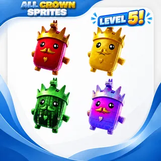 All Crown Sprites | LEVEL 5 MASTERED | AVAILABLE NOW | KEEP FOREVER