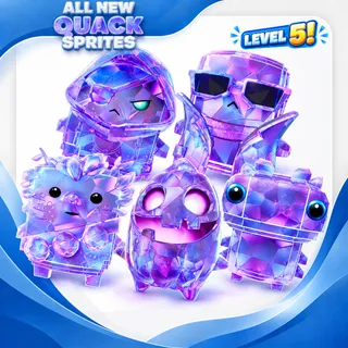 All Quack Sprites | LEVEL 5 MASTERED | AVAILABLE NOW | KEEP FOREVER