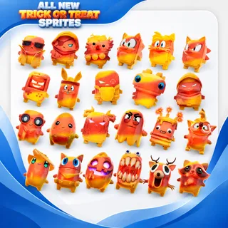 All New Trick or Treat Sprites | LEVEL 5 MASTERED | AVAILABLE NOW | KEEP FOREVER