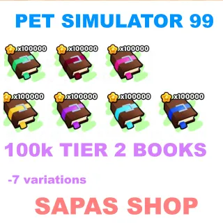 100K TIER 2 BOOKS