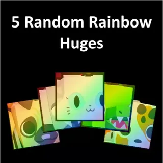 5 RAINBOW HUGES