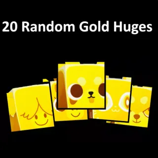 20 GOLD HUGES