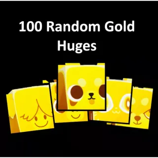 100 GOLD HUGES