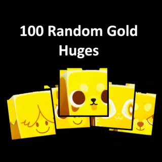 100 GOLD HUGES