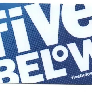 Five below $10.00 Gift Card