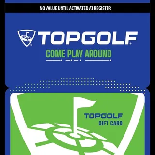 Topgolf $10.00 Gift Card