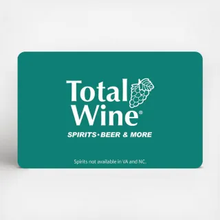 $50.00 USD Total Wine Gift Card