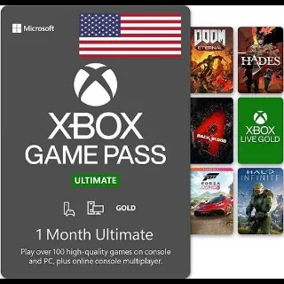 Xbox Game Pass Ultimate – 1 Month Non-stackable Key UNITED STATES