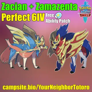 Zacian + Zamazenta - Shiny