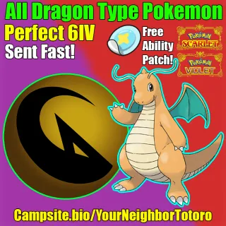 All Dragon  Type Pokemon - Shiny / N