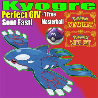 Kyogre Perfect 6IV