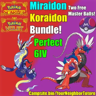 Miraidon & Koraidon Bundle