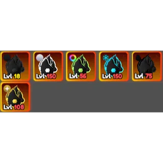 World Zero- PERFECT SPECIAL HEX SHADOW ESSENCE PET 6X 